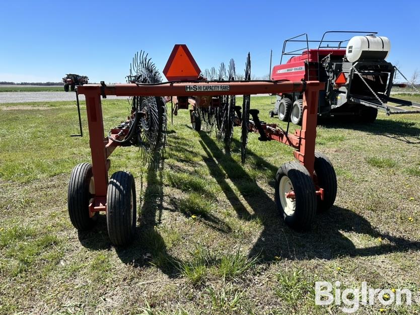 2009 H&S Hi Capacity 1460/1660 14 Wheel Rake BigIron Auctions