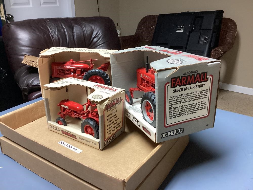 Ertl Farmall Collectible Toy Tractors Bigiron Auctions