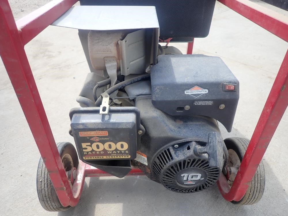 Generac 01669 Generator Bigiron Auctions