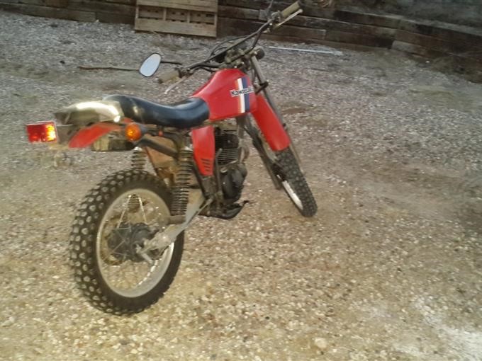 1982 Kawasaki KL250-A Motorcycle BigIron Auctions