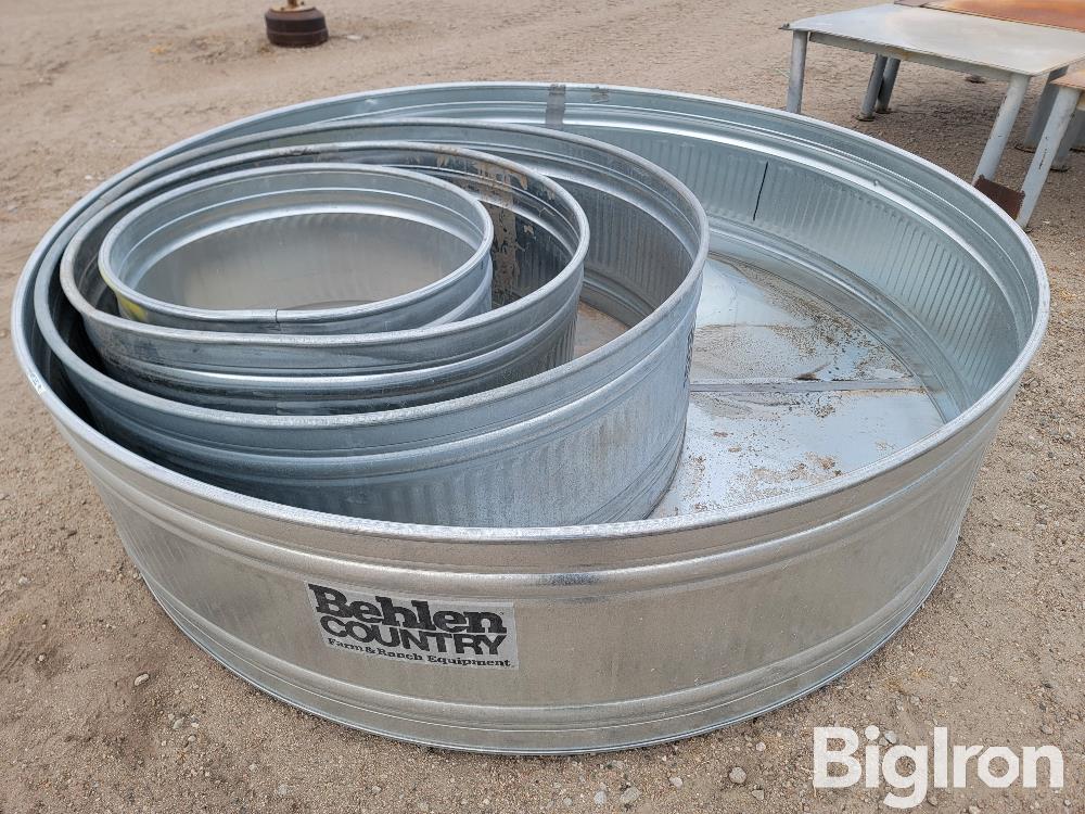 Behlen Galvanized Round Stock Tanks BigIron Auctions