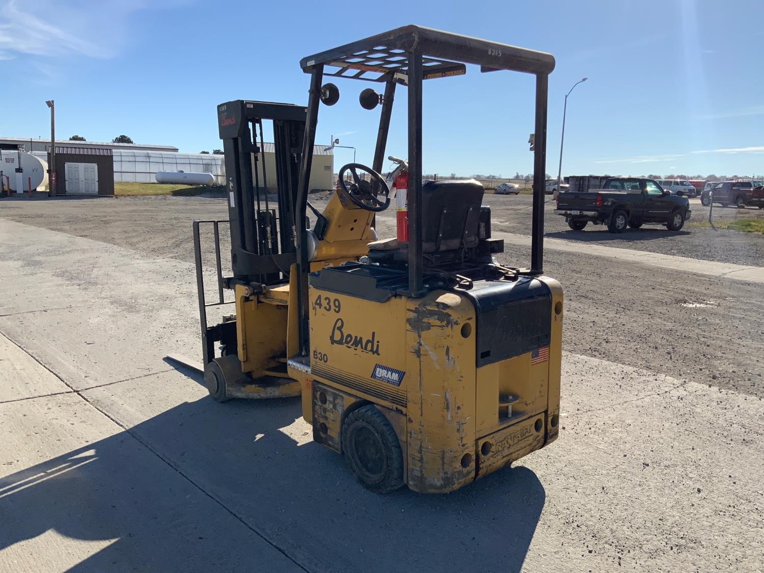 Translift Bendi B30E180D Articulating Narrow Aisle Electric Forklift ...