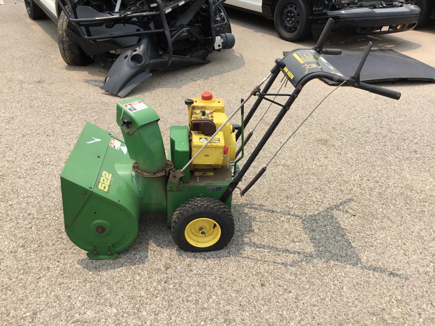 John Deere Snow Blower BigIron Auctions