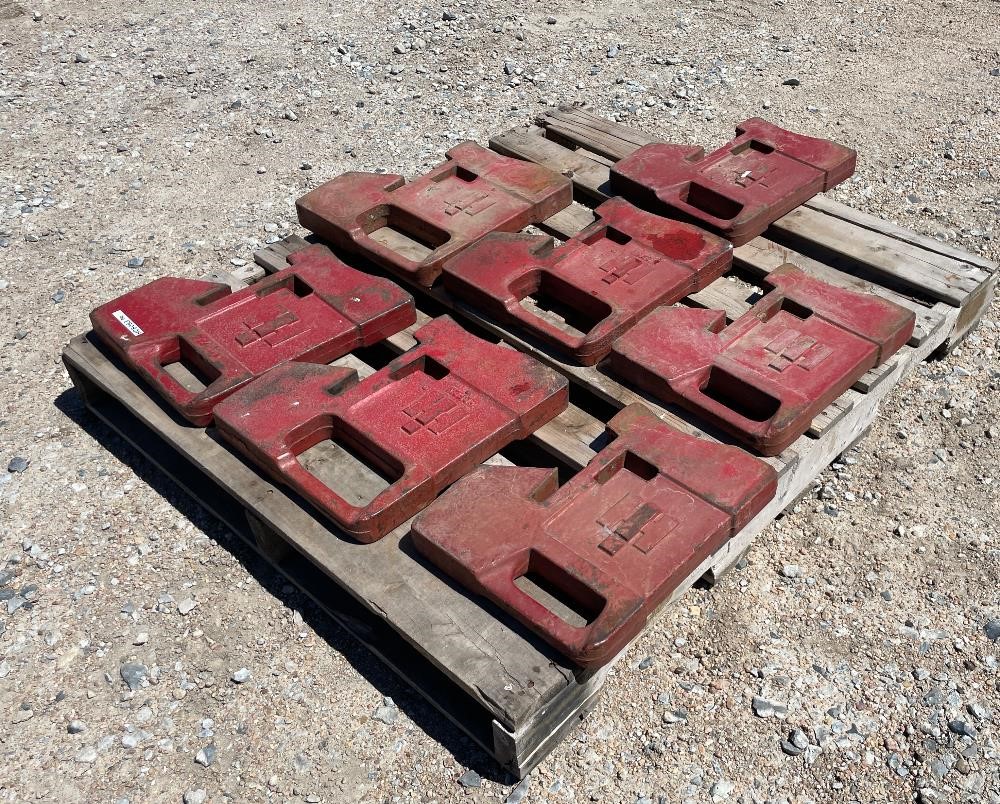 Case IH Stamped Suitcase Weights BigIron Auctions