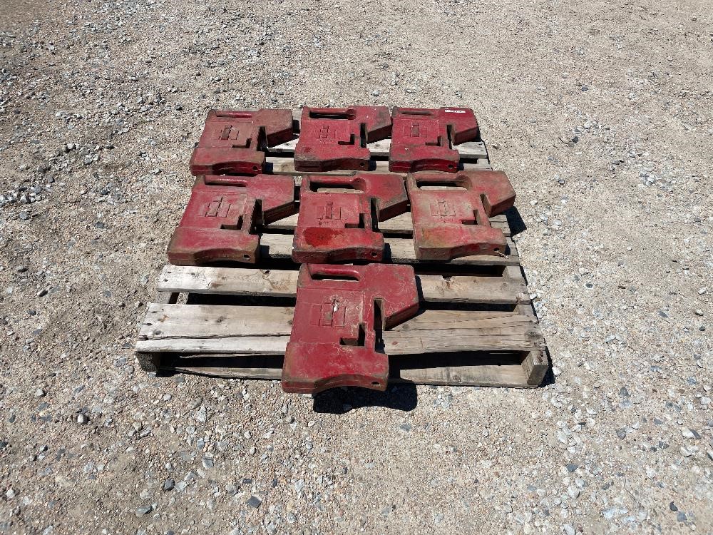 Case IH Stamped Suitcase Weights BigIron Auctions