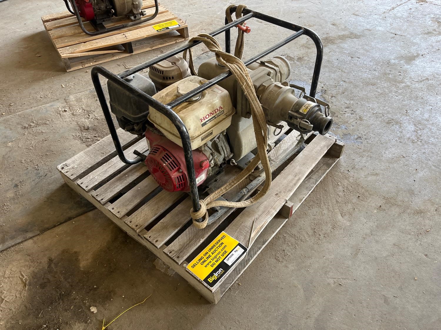 Honda WT40X Trash Pump BigIron Auctions