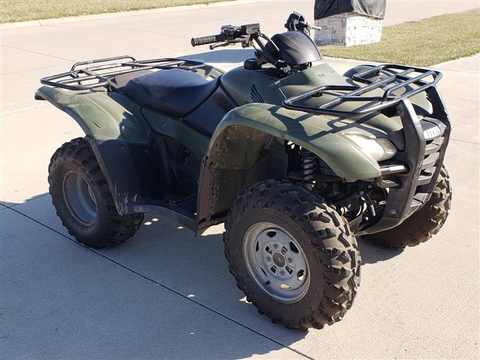 2008 Honda TRX420FE 4X4 Rancher ES ATV BigIron Auctions