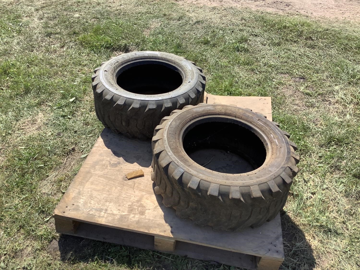 Armor/ Skid Master 10/16.5 Farm Tires & Rims BigIron Auctions