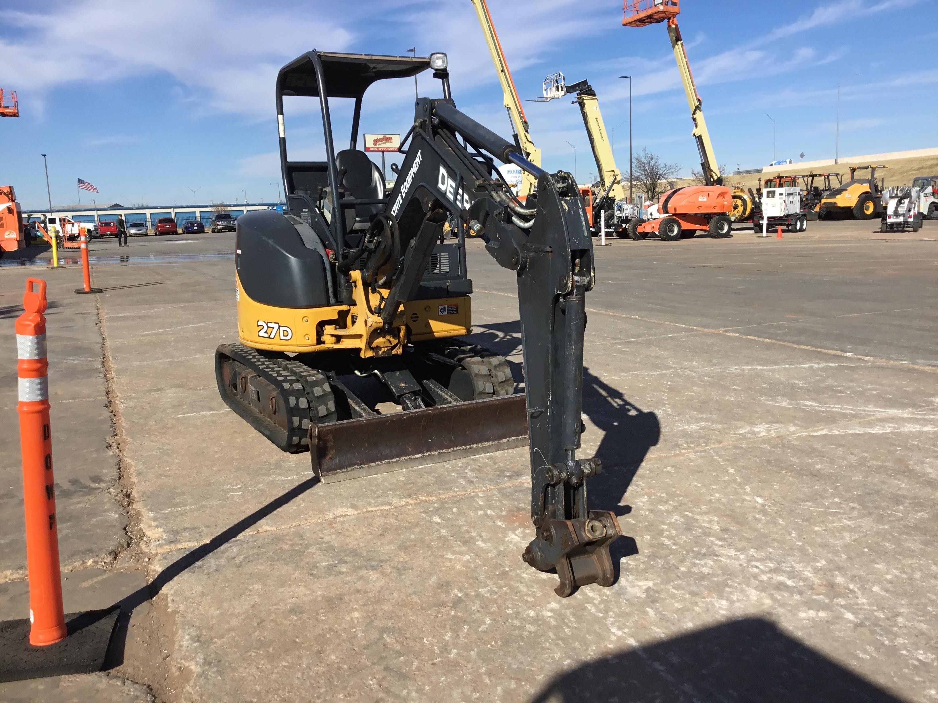 2014 John Deere 27D Mini Excavator BigIron Auctions