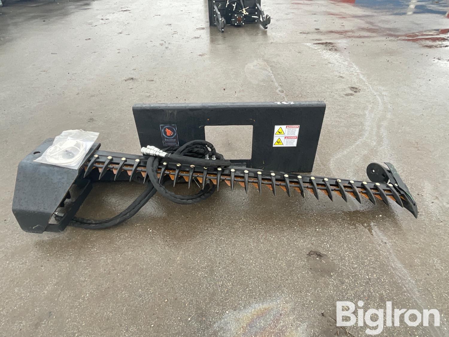 2022 Wolverine 6' Skid Steer Sickle Mower BigIron Auctions