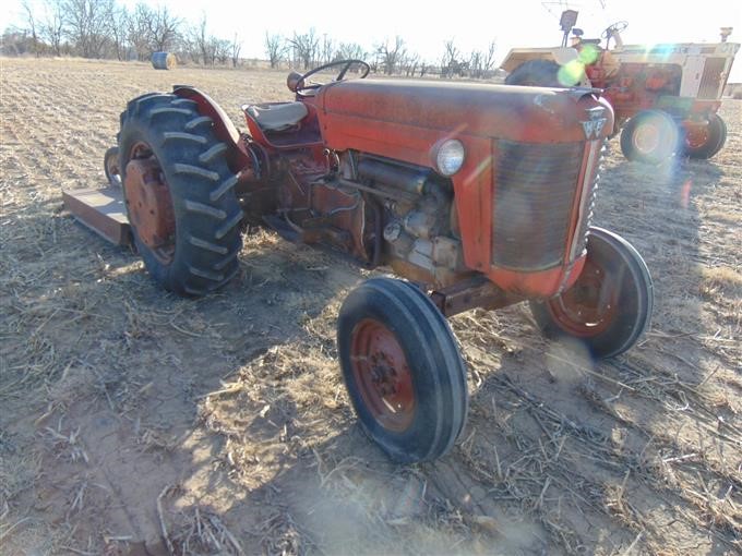 1961 Massey Ferguson 50 2WD Tractor W/Mower BigIron Auctions