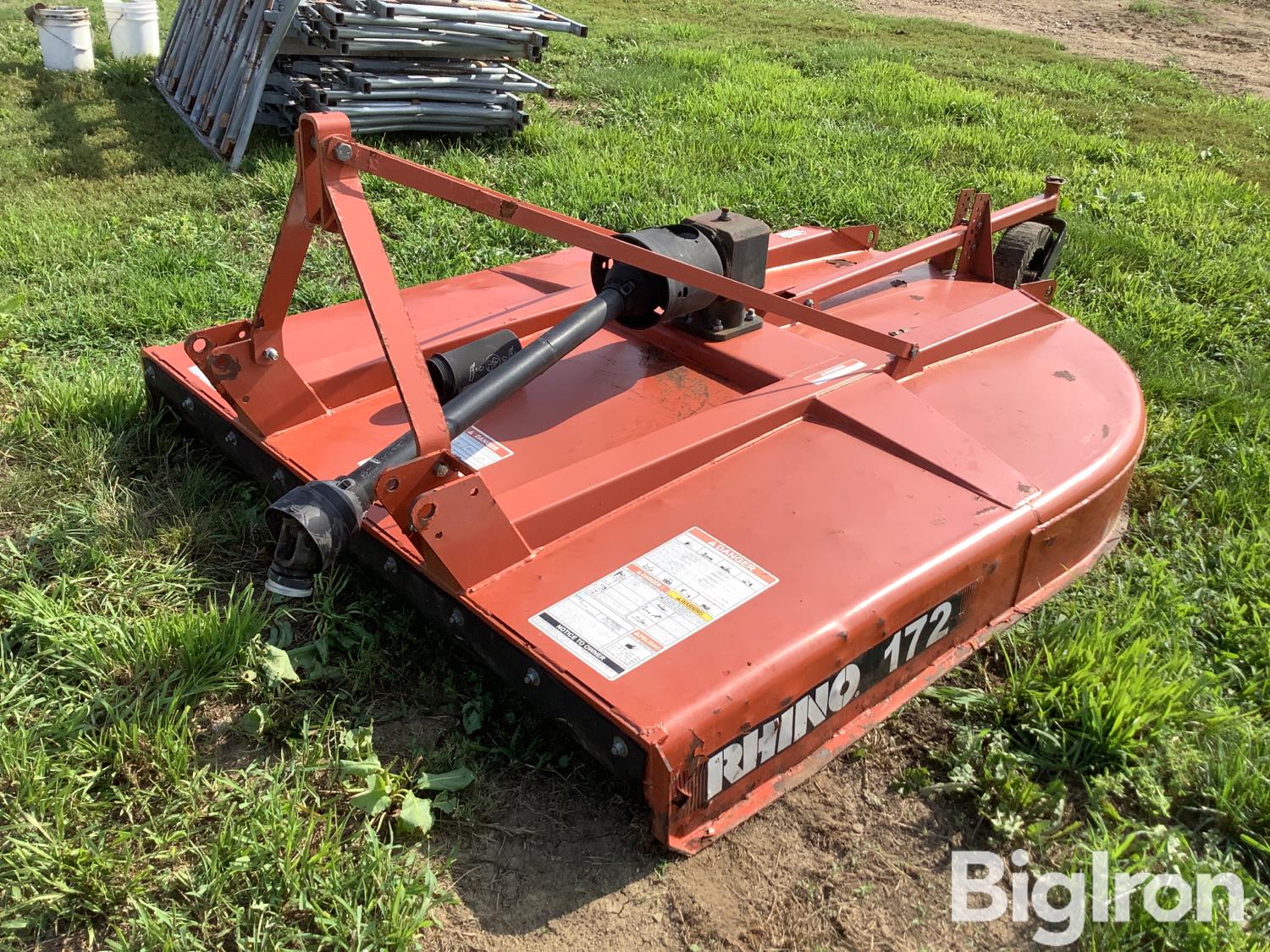 Rhino 172 Mower Shredder Bigiron Auctions