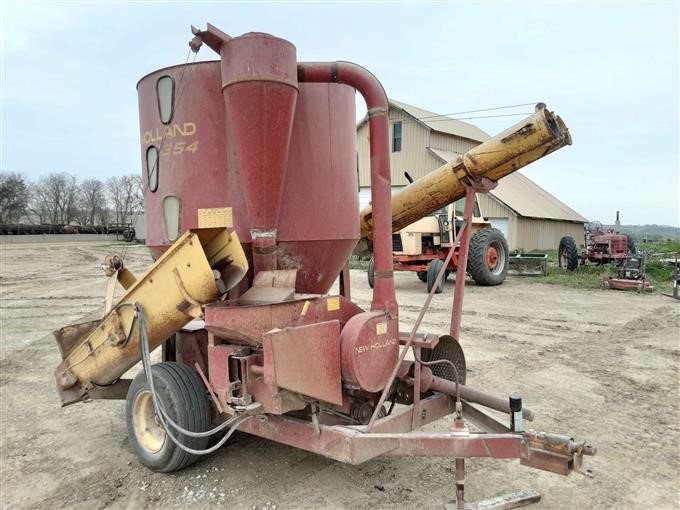 New Holland 354 Grinder Mixer W/Scale BigIron Auctions