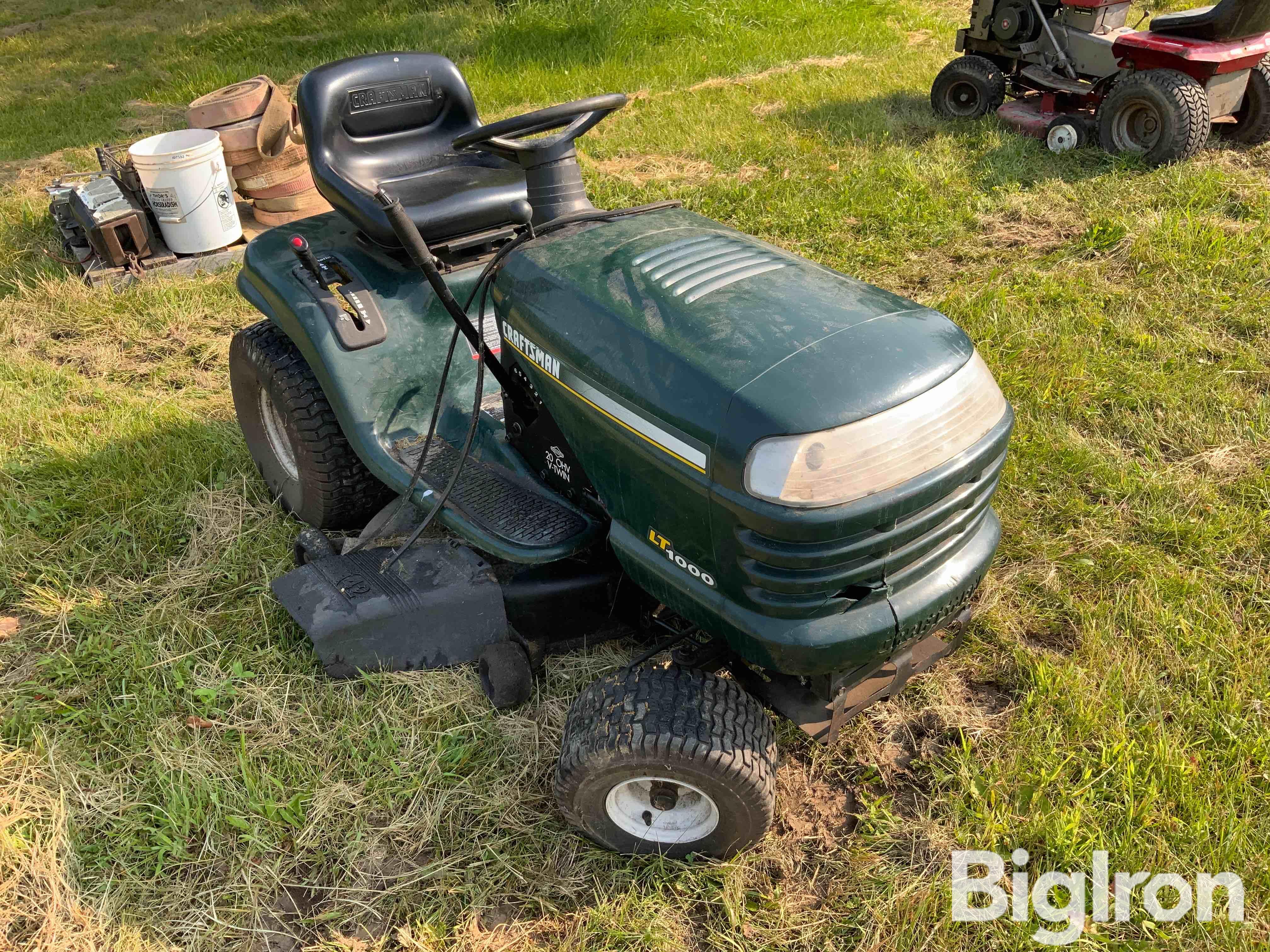 Craftsman LT1000 Riding Lawn Mower BigIron Auctions