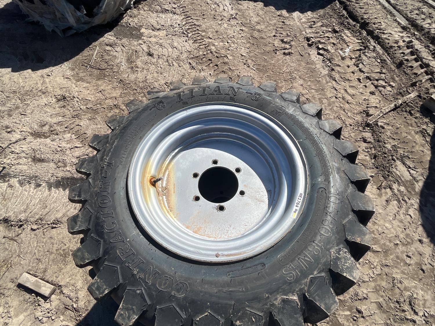 Titan 10.5-80-18 Tires BigIron Auctions