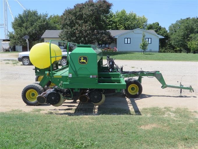 2009 John Deere 1590 No TIll Grain Drill W/Liquid Fertilizer BigIron ...