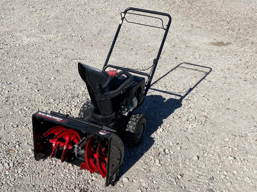 Mtd yard machine best sale 22 inch snow blower