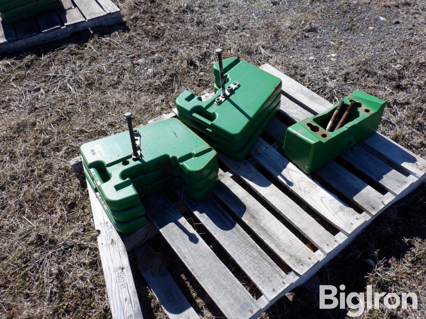 John Deere 45Kg Front Suitcase Weights BigIron Auctions