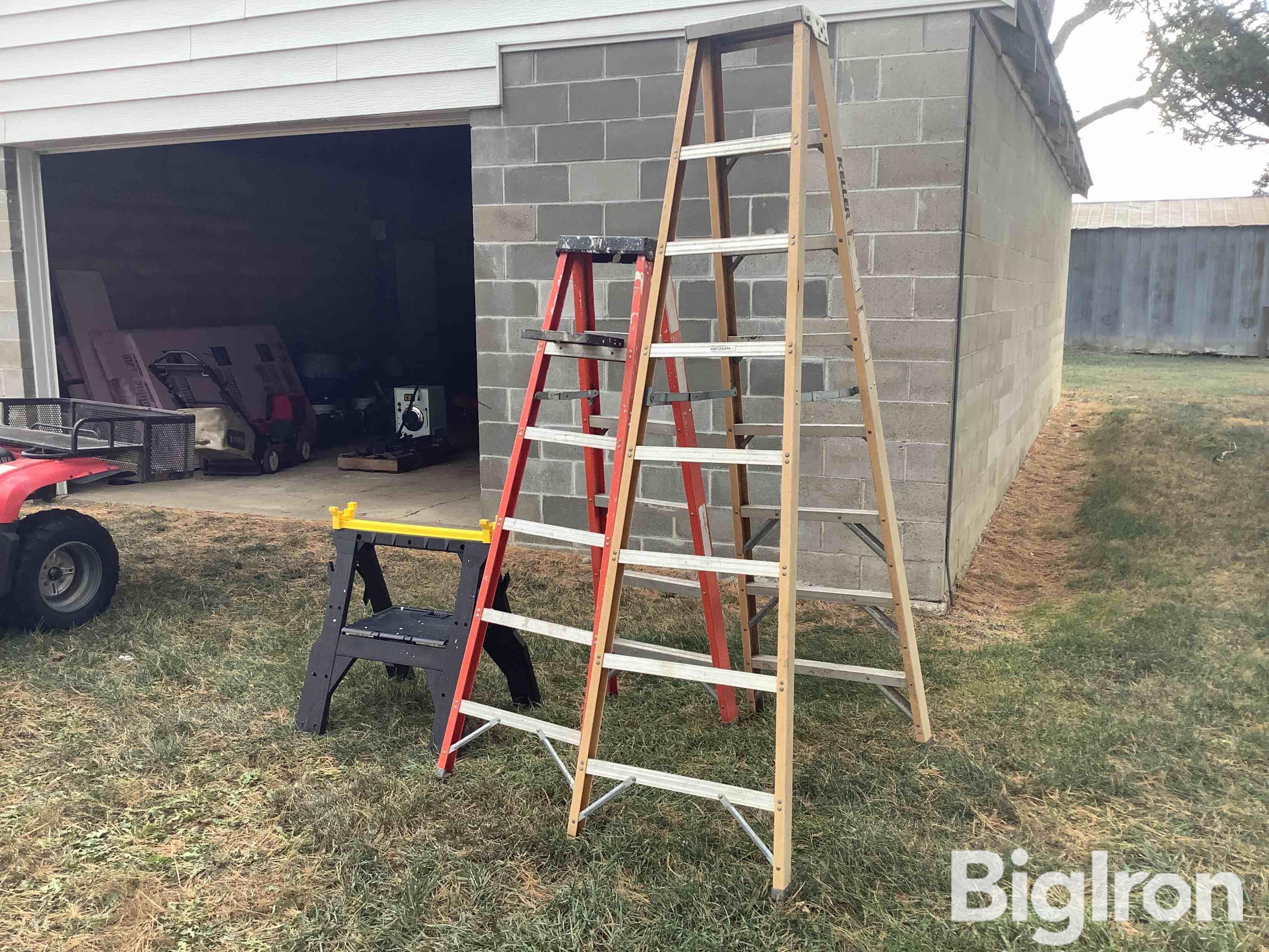 Fiberglass Ladders & Sawhorse BigIron Auctions