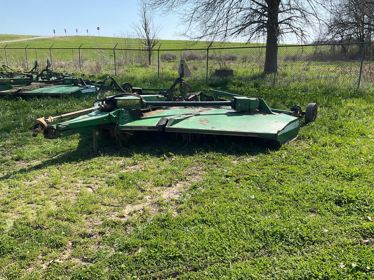 2007 John Deere CX15 Batwing Rotary Mower BigIron Auctions