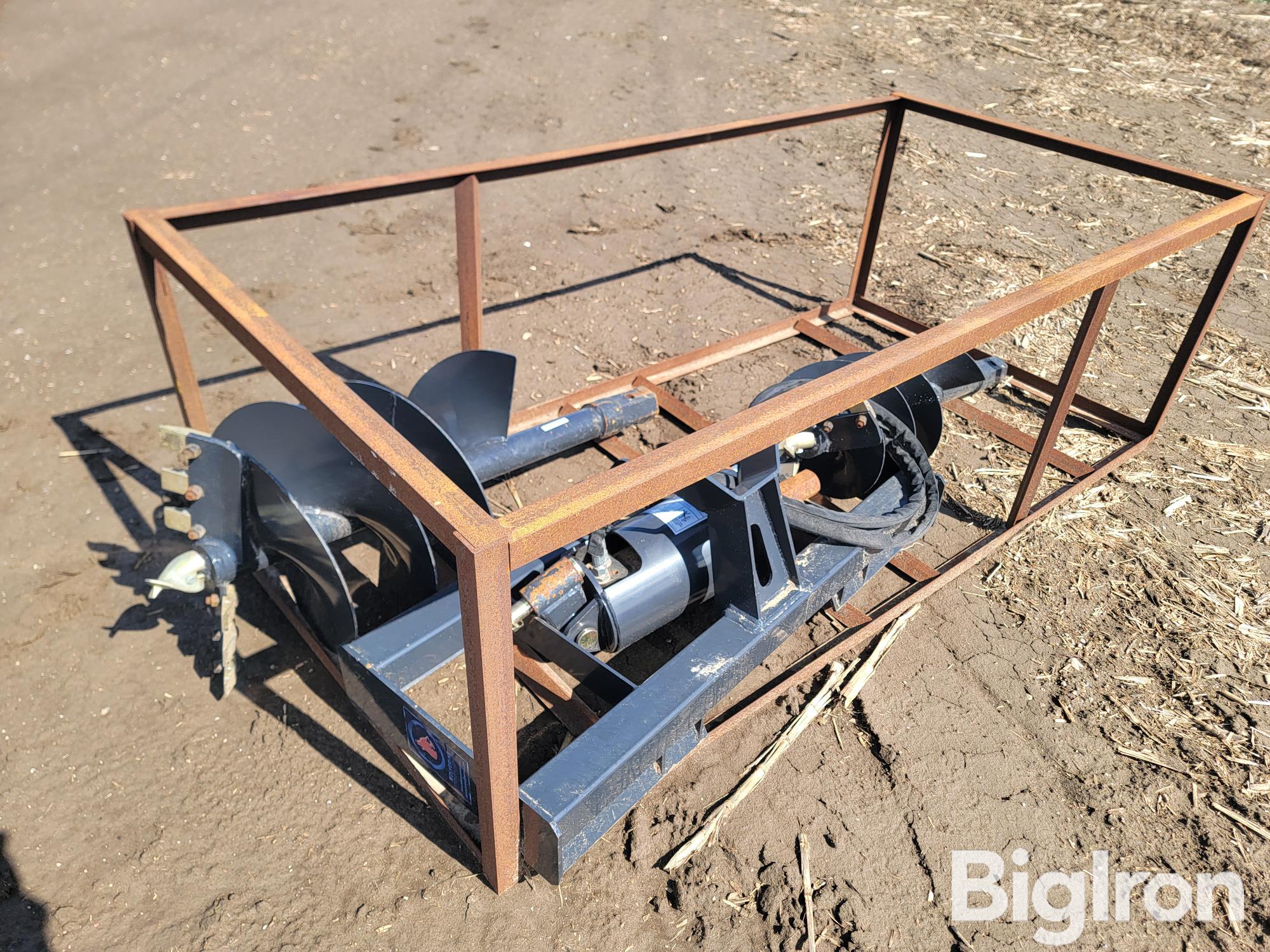 2023 Jct Post Hole Auger Skid Steer Attachment Bigiron Auctions