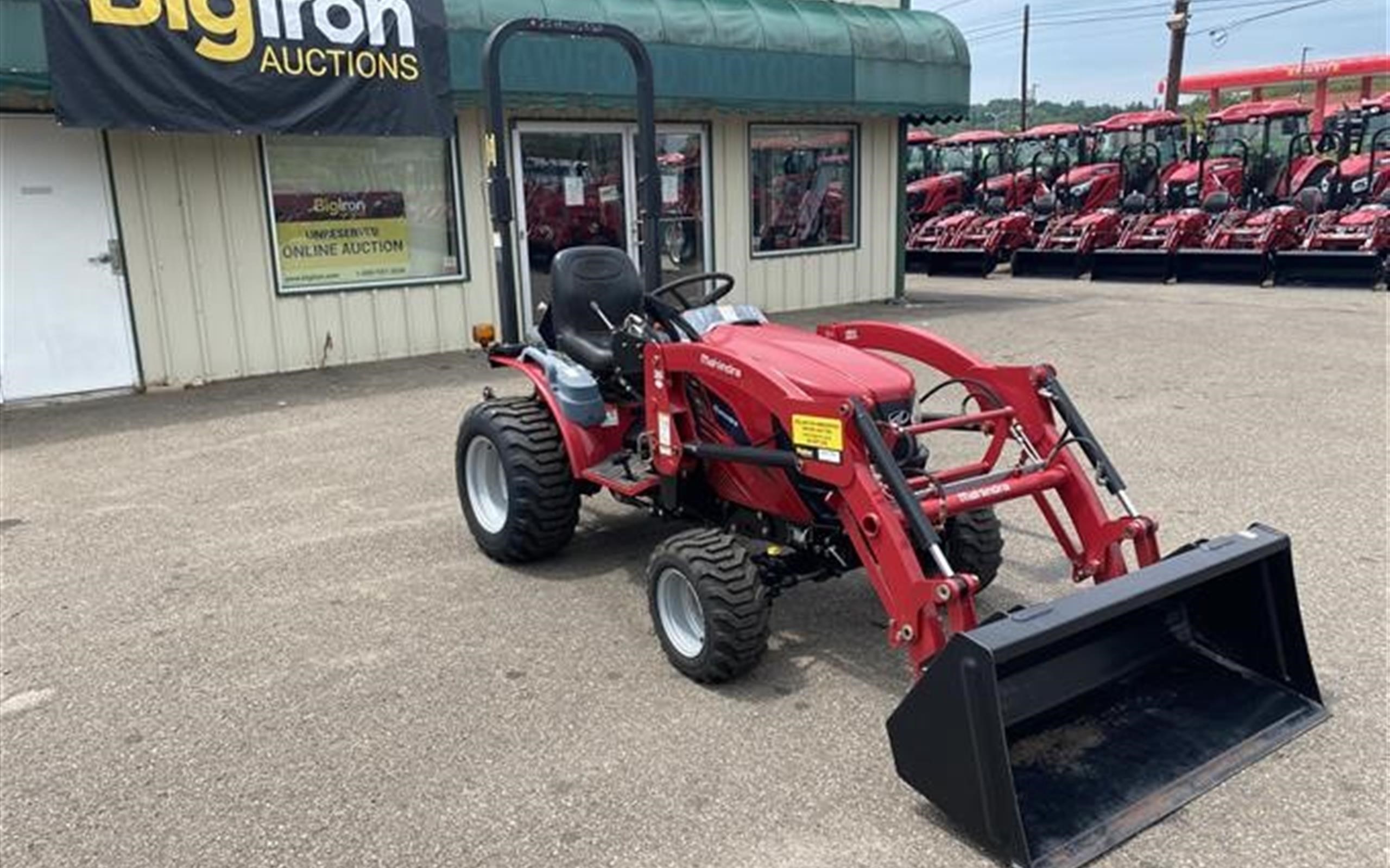 2016 Mahindra Emax 25NH 4WD Compact Utility Tractor W/Loader BigIron ...