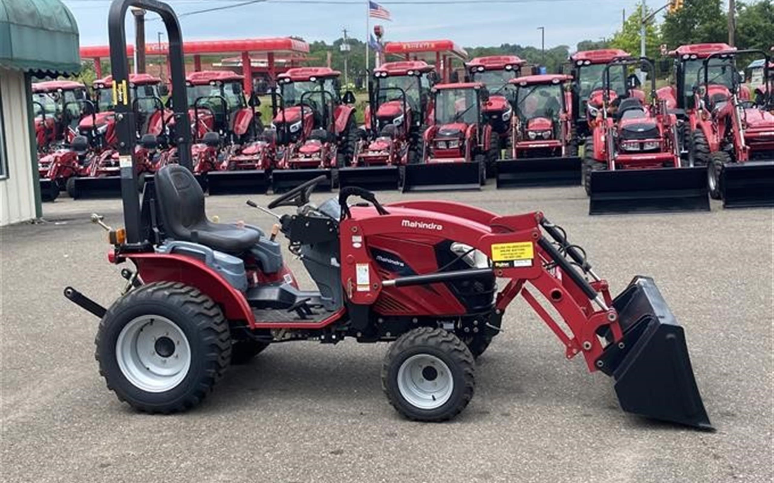 2016 Mahindra Emax 25NH 4WD Compact Utility Tractor W/Loader BigIron ...