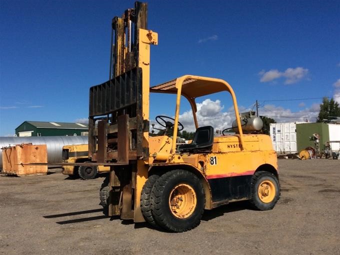 1976 Hyster H80c Forklift Bigiron Auctions