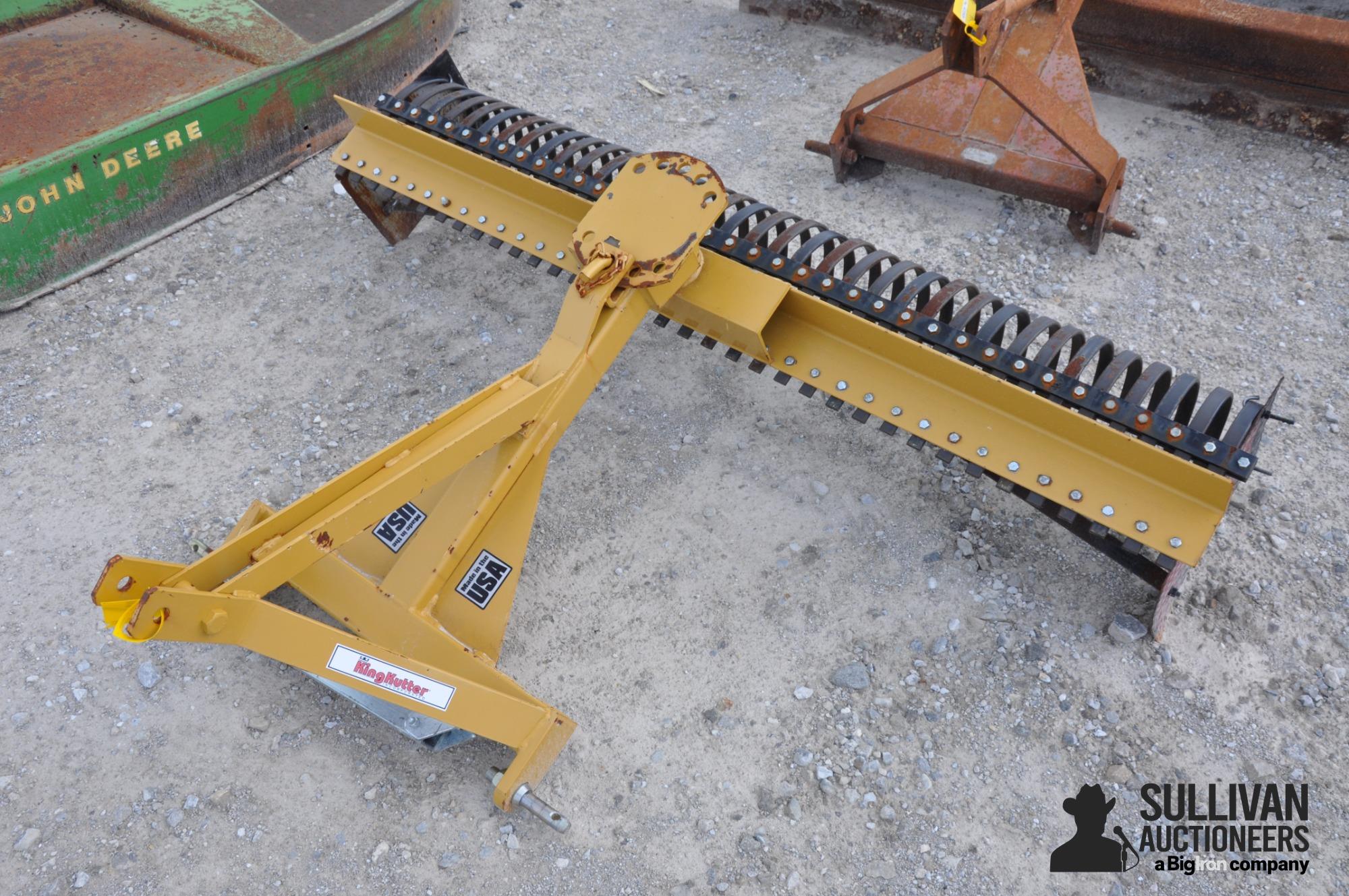 King Kutter 6' 3-pt. Landscape Rake BigIron Auctions