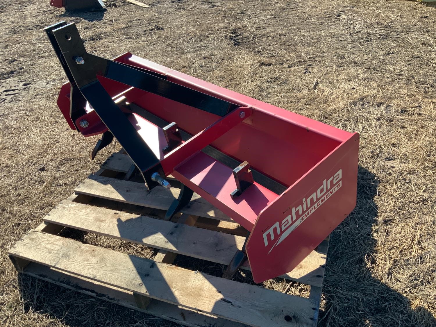 Mahindra 5' Box Scraper BigIron Auctions