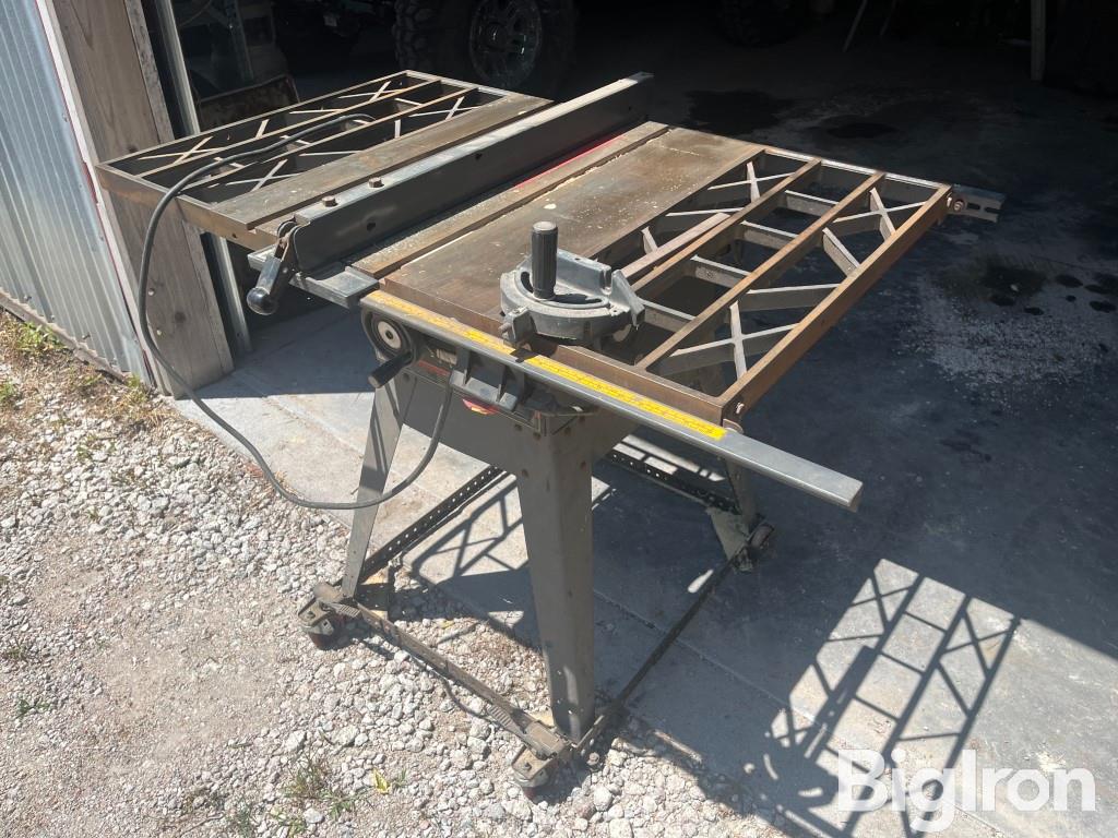 Sears/Craftsman Table Saw BigIron Auctions