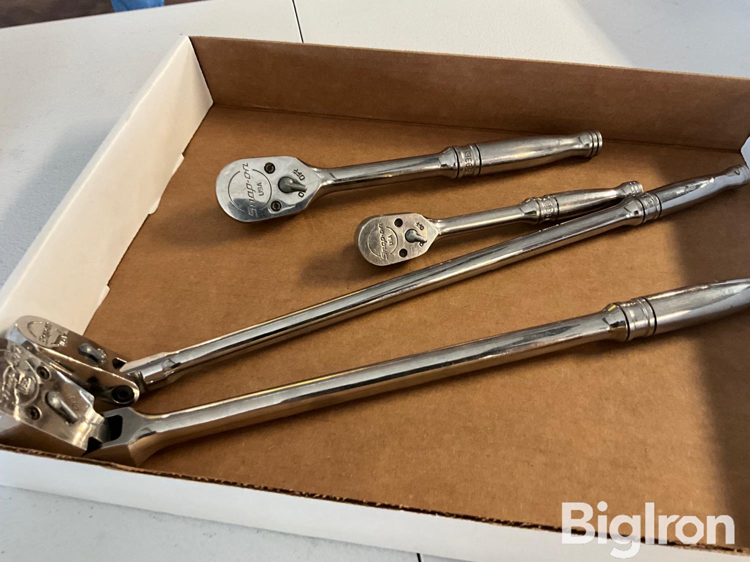 Snap-On 3/8”, 1/2“ Ratchets BigIron Auctions