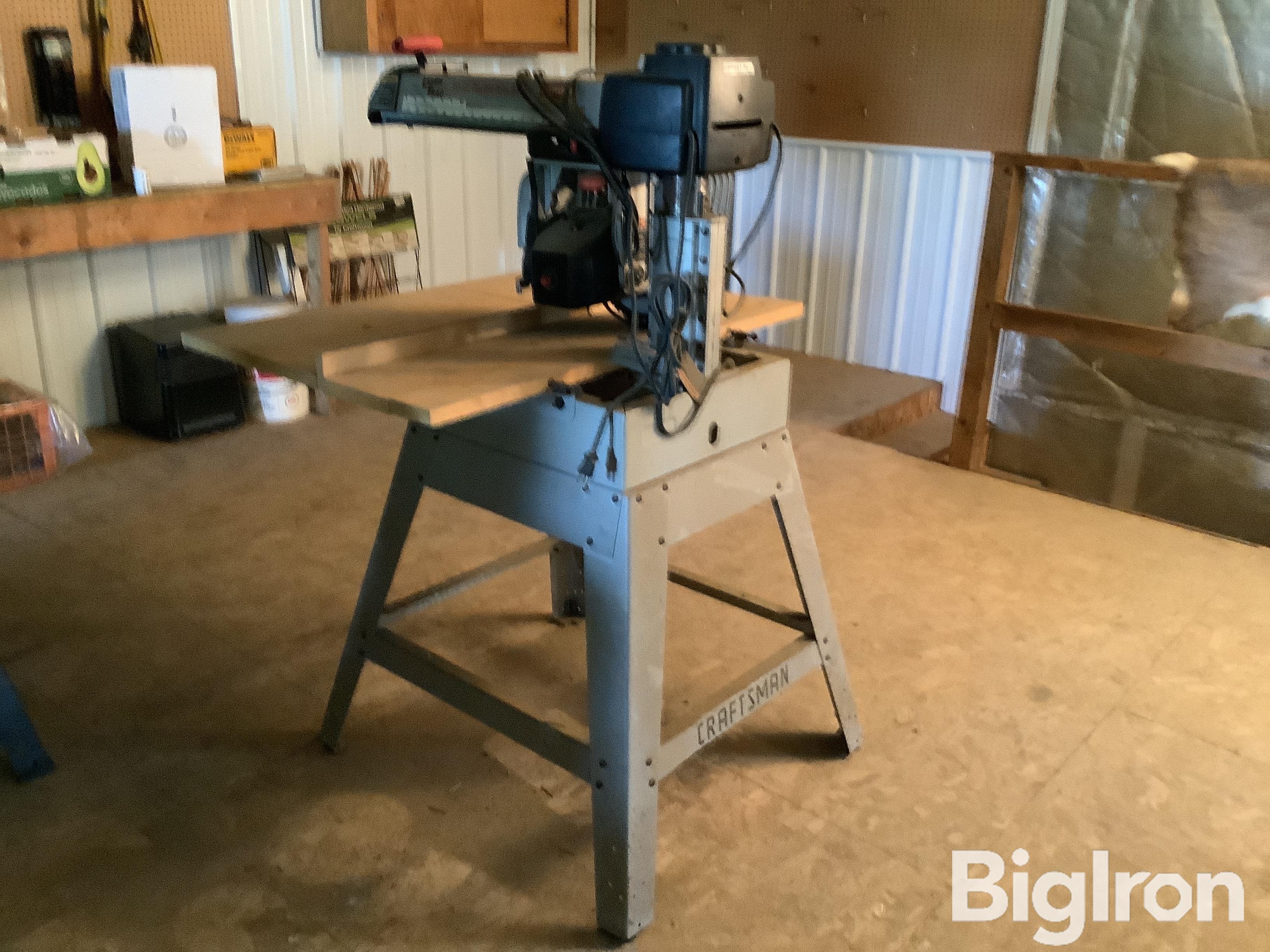 Craftsman 10” Radial Arm Saw BigIron Auctions