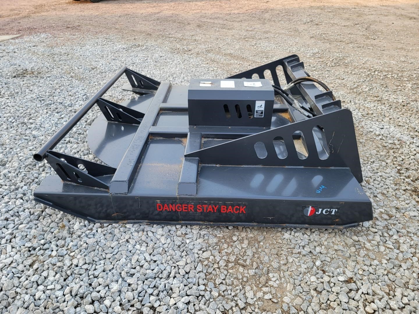 2021 JCT 6’ Brush Mower Skid Steer Attachment BigIron Auctions