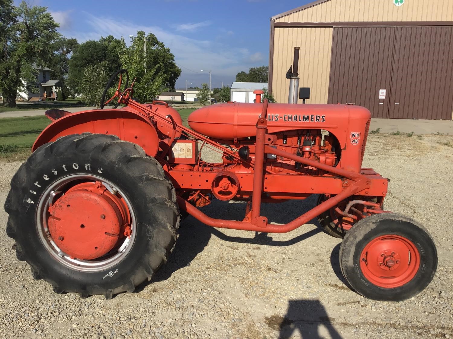 1955 Allis-Chalmers WD45 2WD Tractor BigIron Auctions