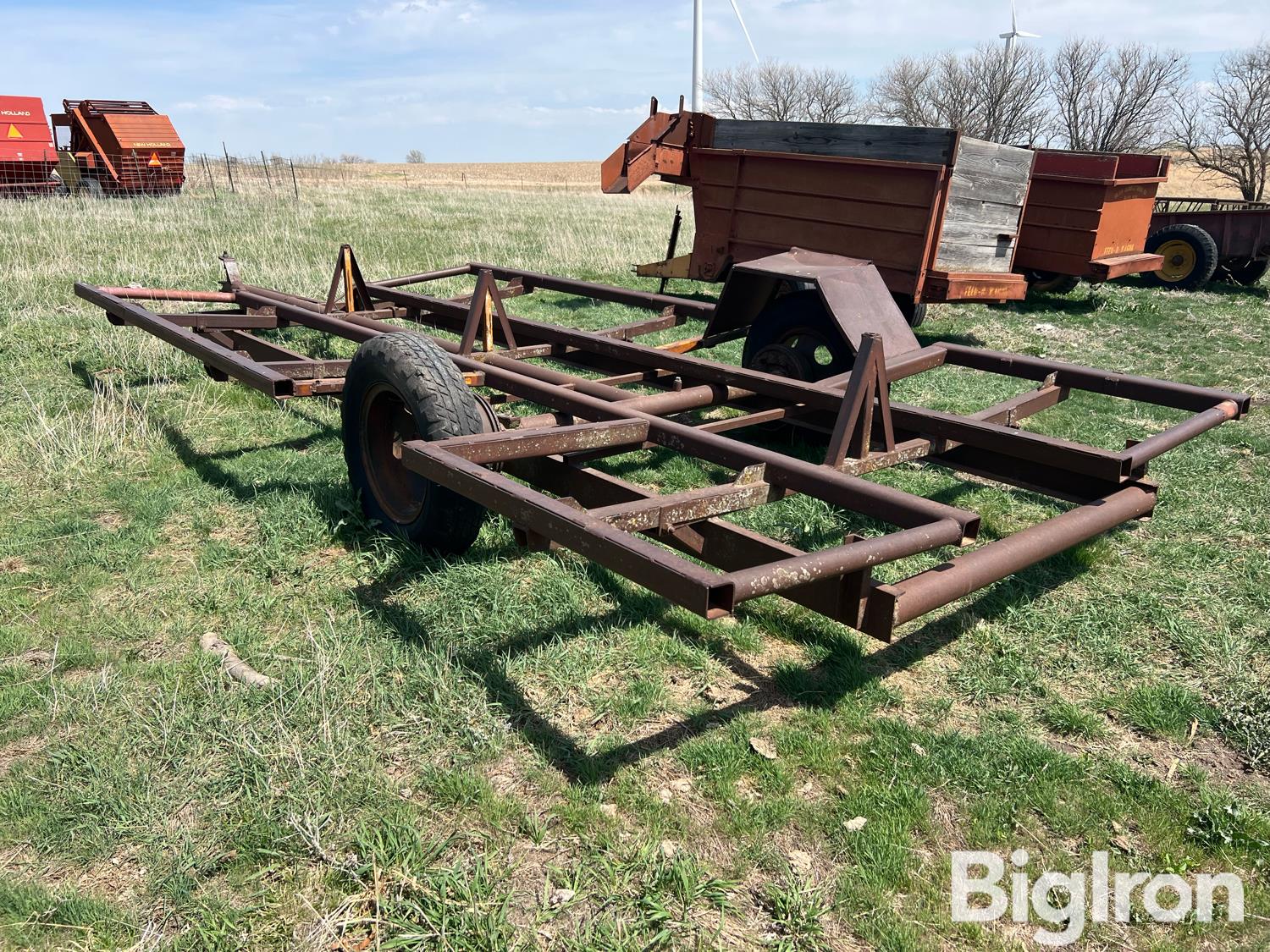 Homemade Hay Trailer BigIron Auctions