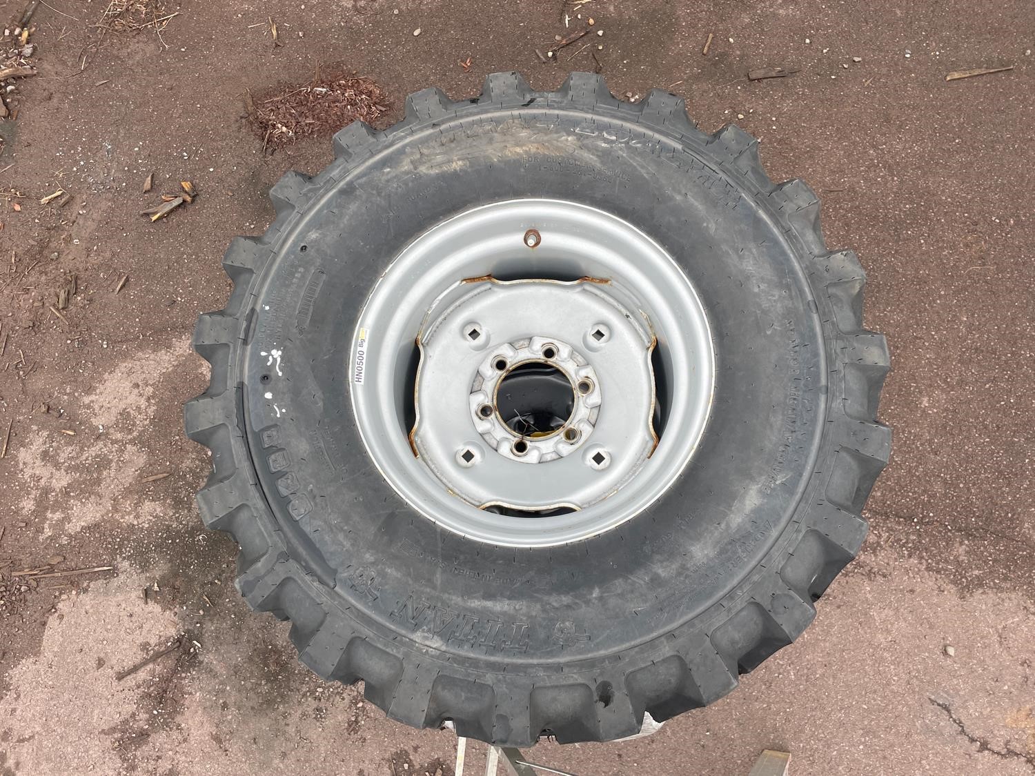 Titan Trac Loader 14 X 17.5 NHS Tires With Rims BigIron Auctions