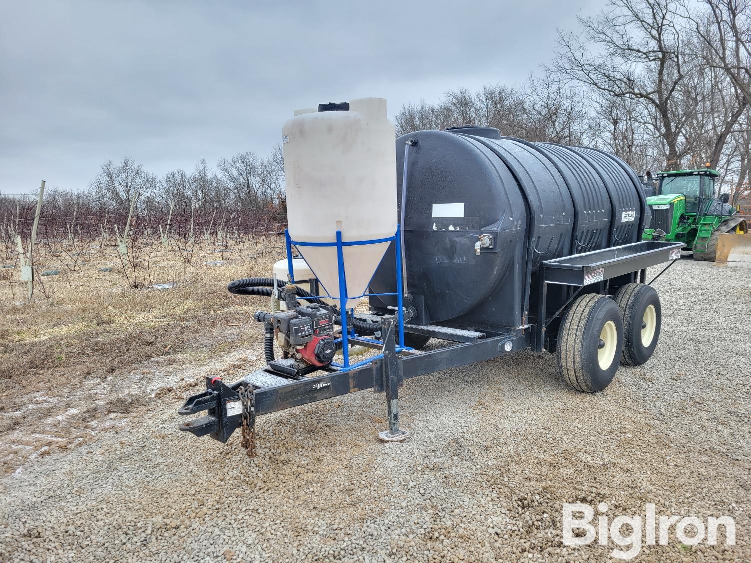 Adams 1,600 Gallon Tender Nurse Tank Trailer BigIron Auctions