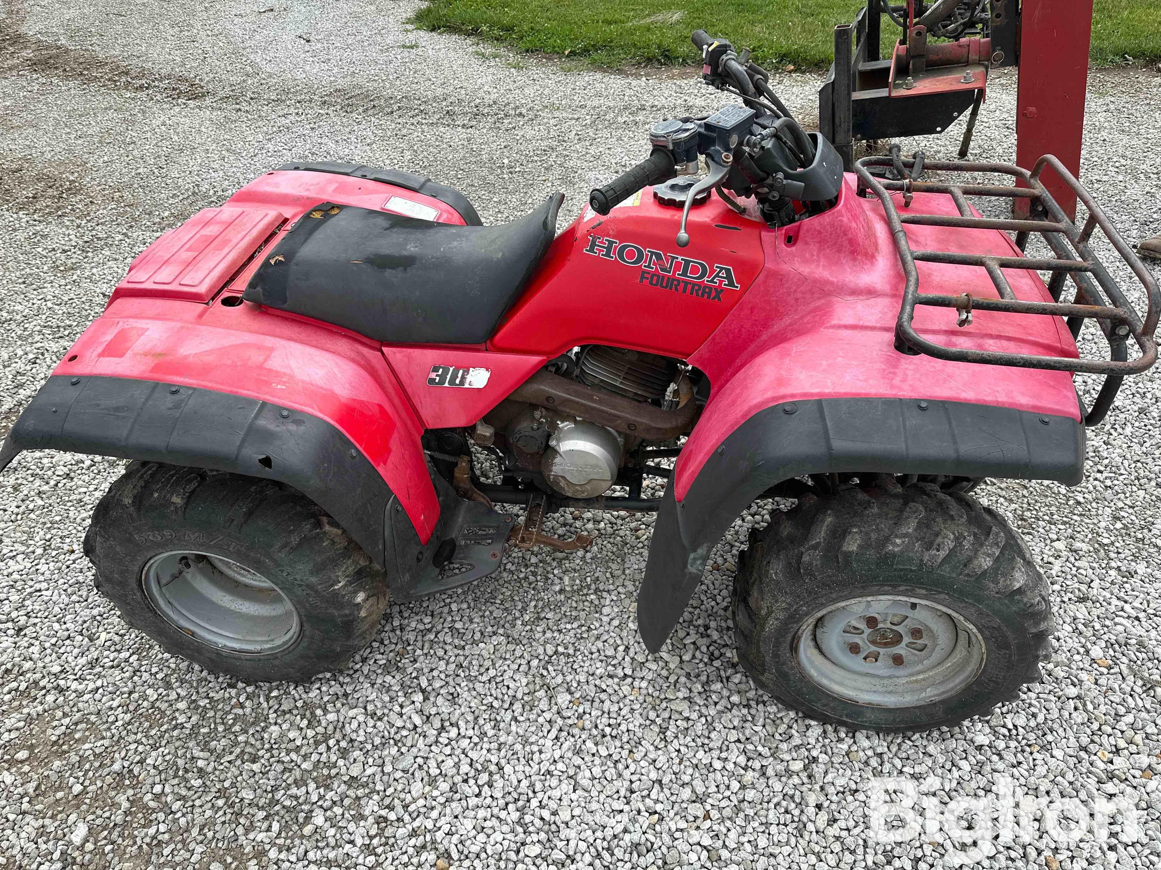 2000 Honda Fourtrax 300 ATV BigIron Auctions