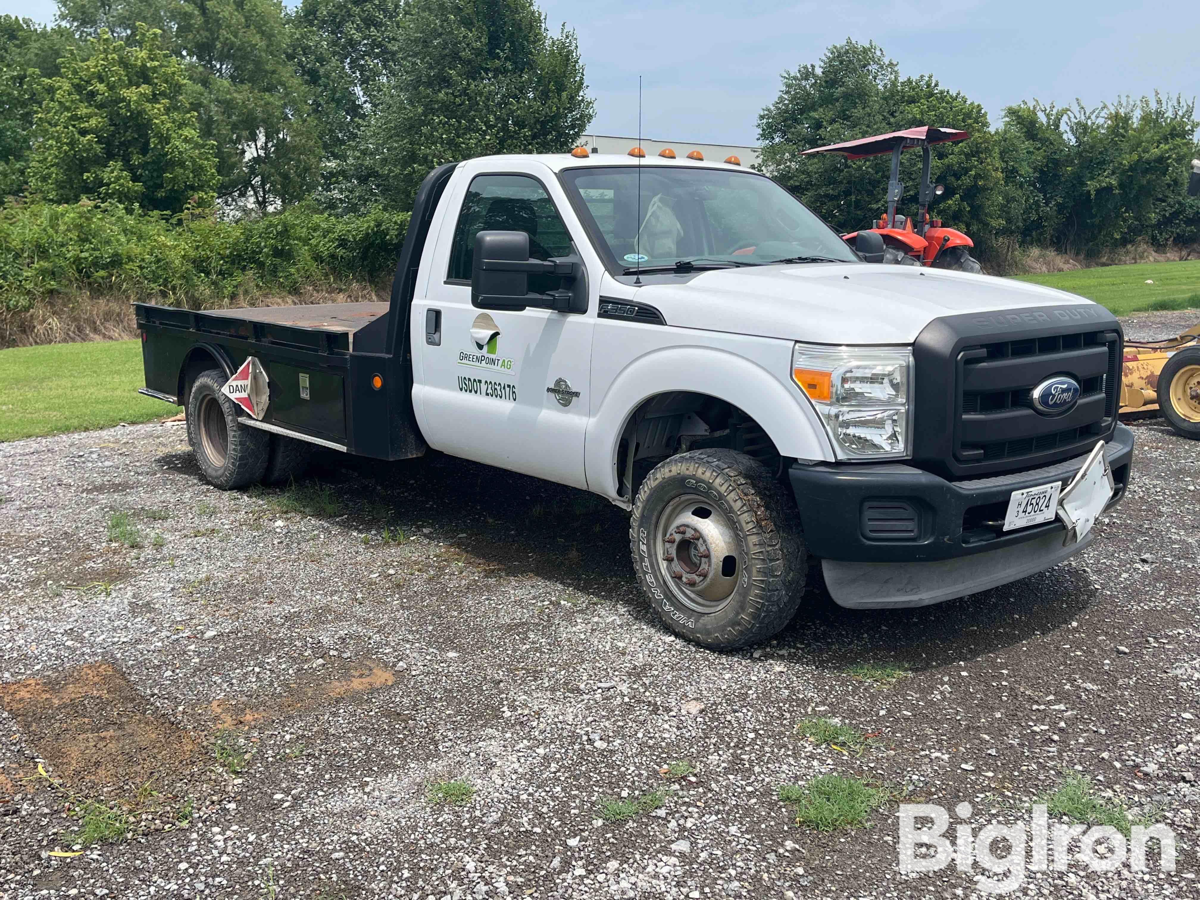 2011 Ford F350 4x4 Flatbed Pickup Bigiron Auctions