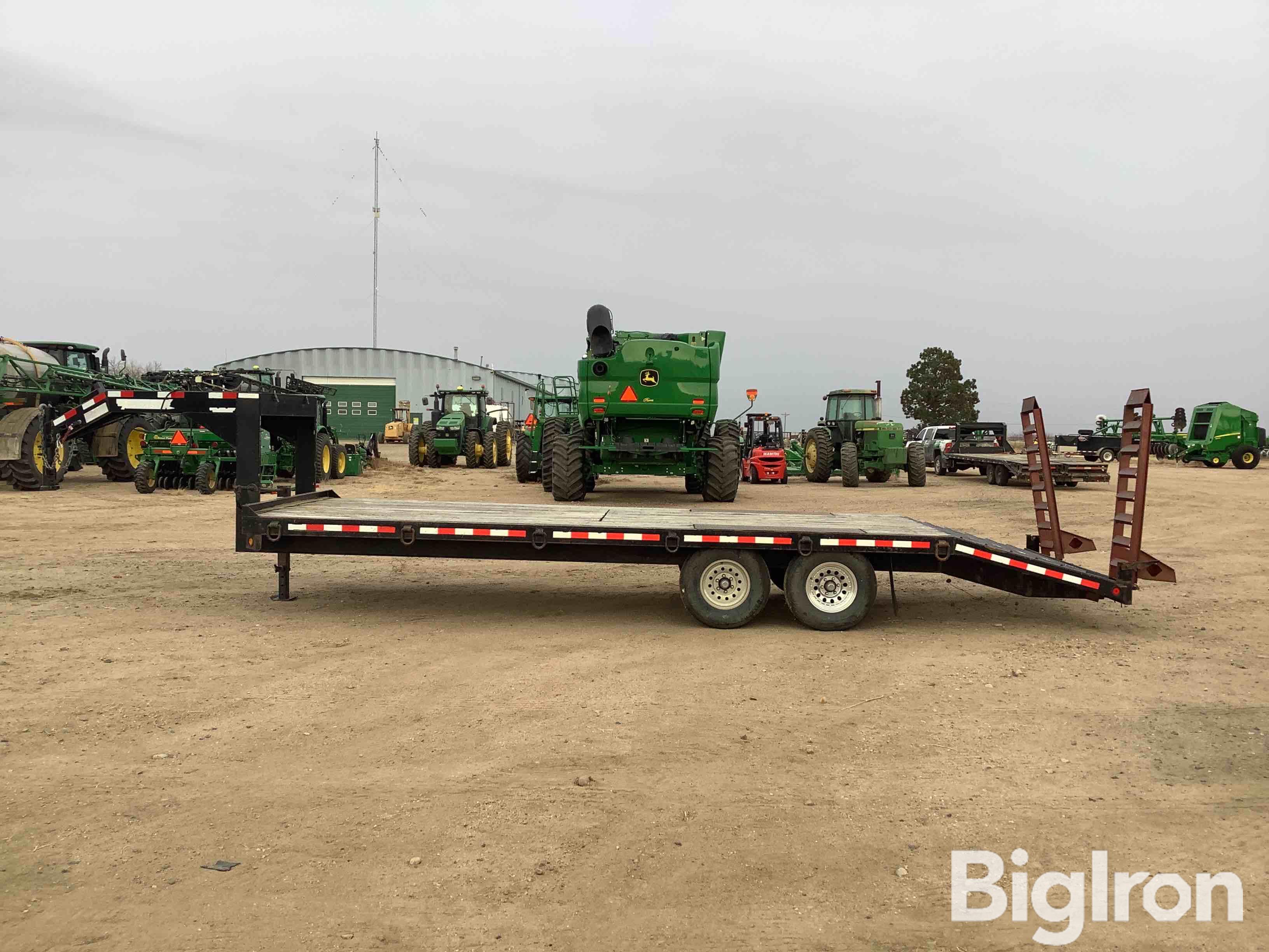 2013 Towmaster TC-12 T/A Gooseneck Flatbed Trailer BigIron Auctions