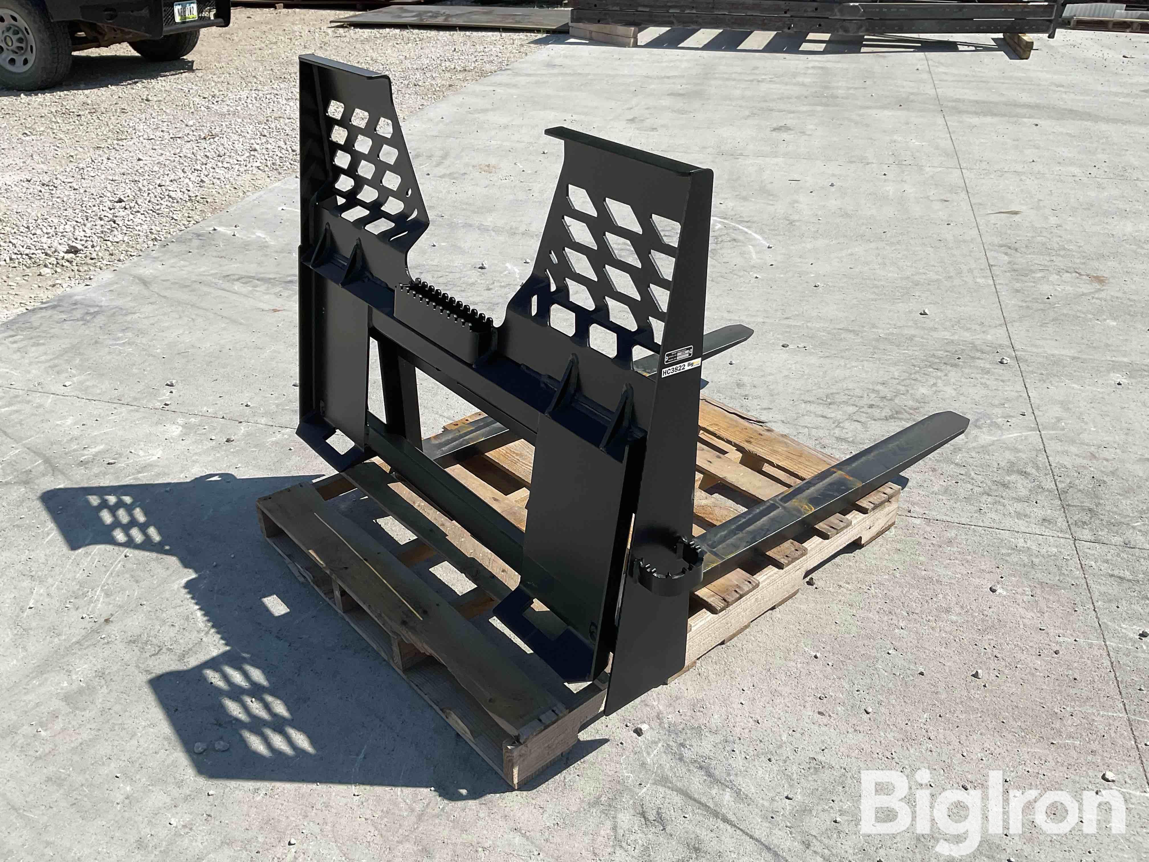 2024 B&W 5000 Skid Steer Forklift Attachment BigIron Auctions