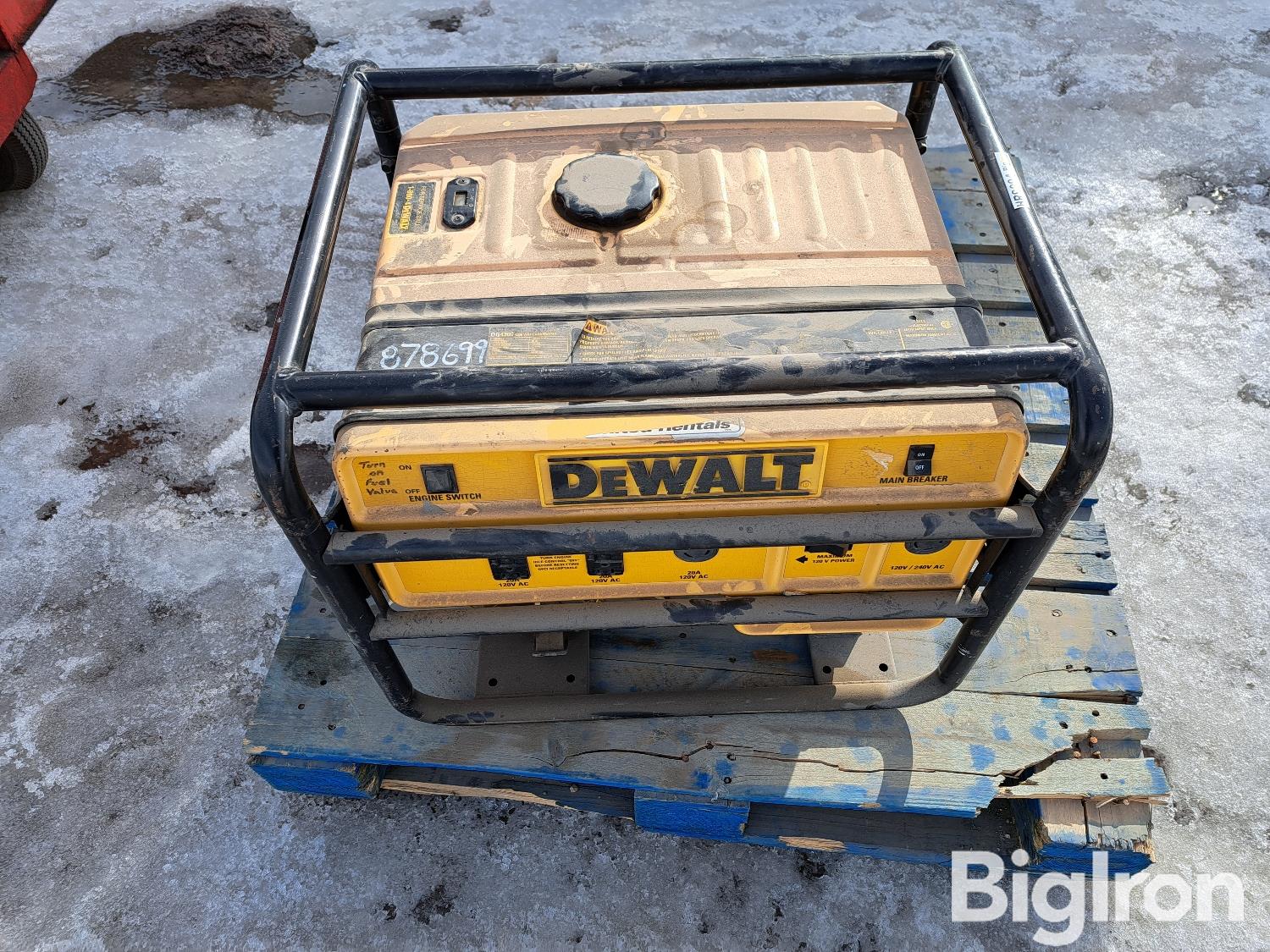 DEWALT Dg4300 Generator BigIron Auctions