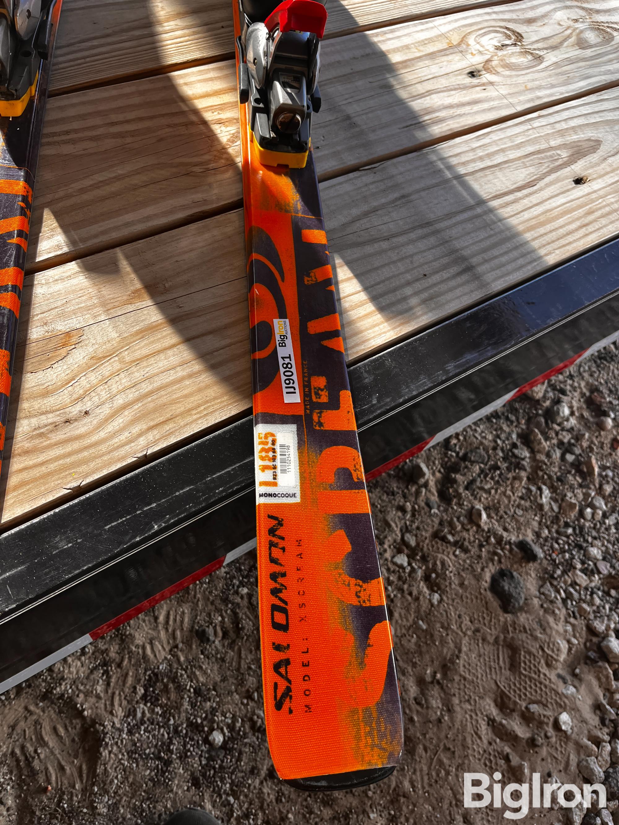 Salomon XScream Mens Snow Skis, Scott Poles & Boots BigIron Auctions