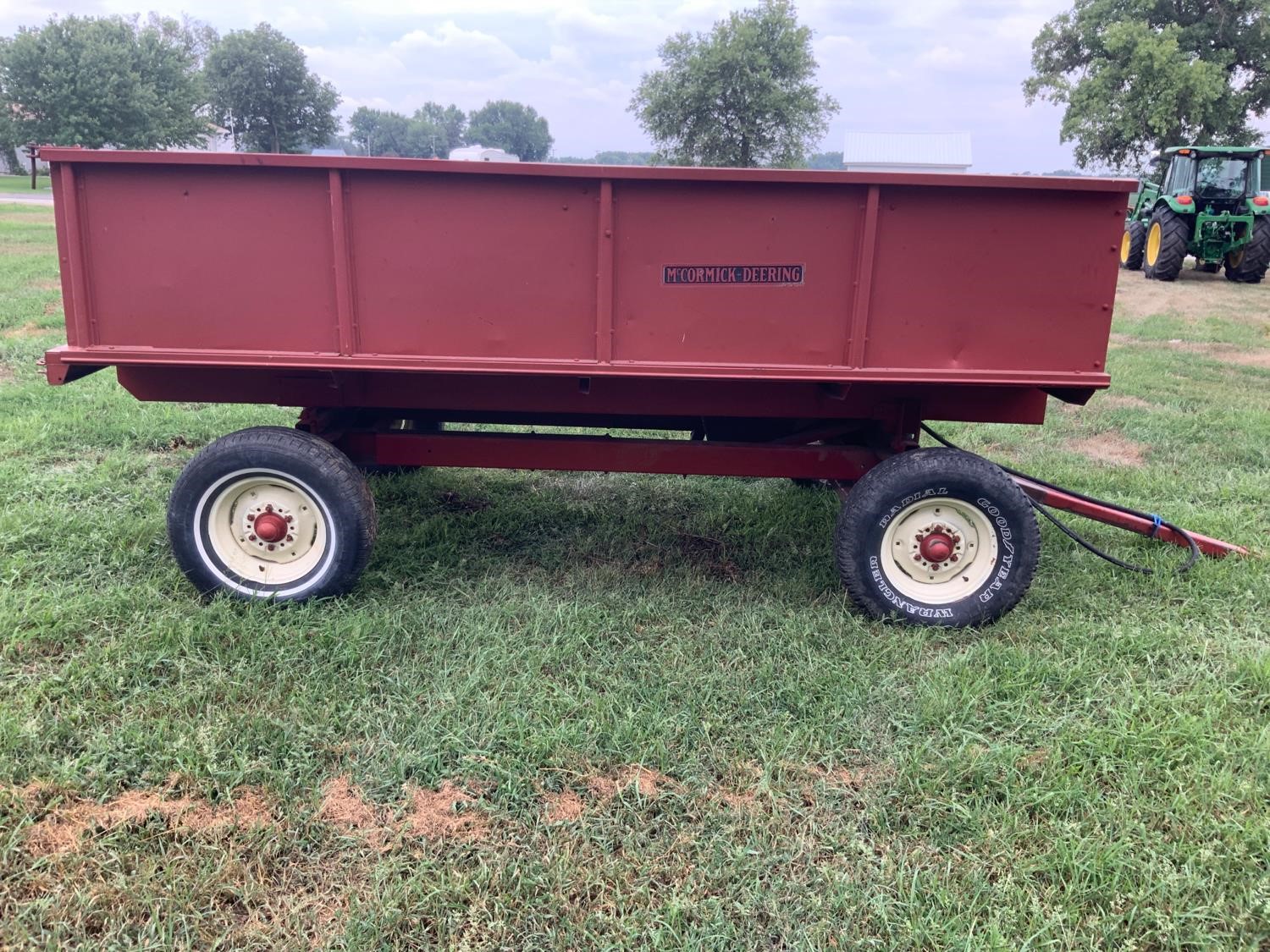 McCormick Deering 4 Wheeled Dump Wagon BigIron Auctions