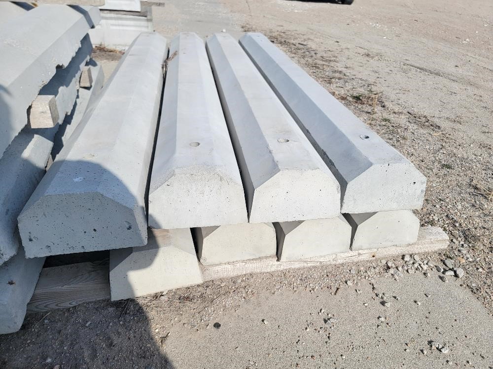 John L Obrist Company LLC Concrete Vehicle Stop Blocks/Curbs BigIron ...