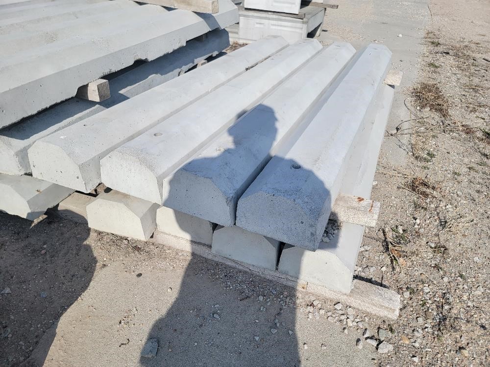 John L Obrist Company LLC Concrete Vehicle Stop Blocks/Curbs BigIron ...