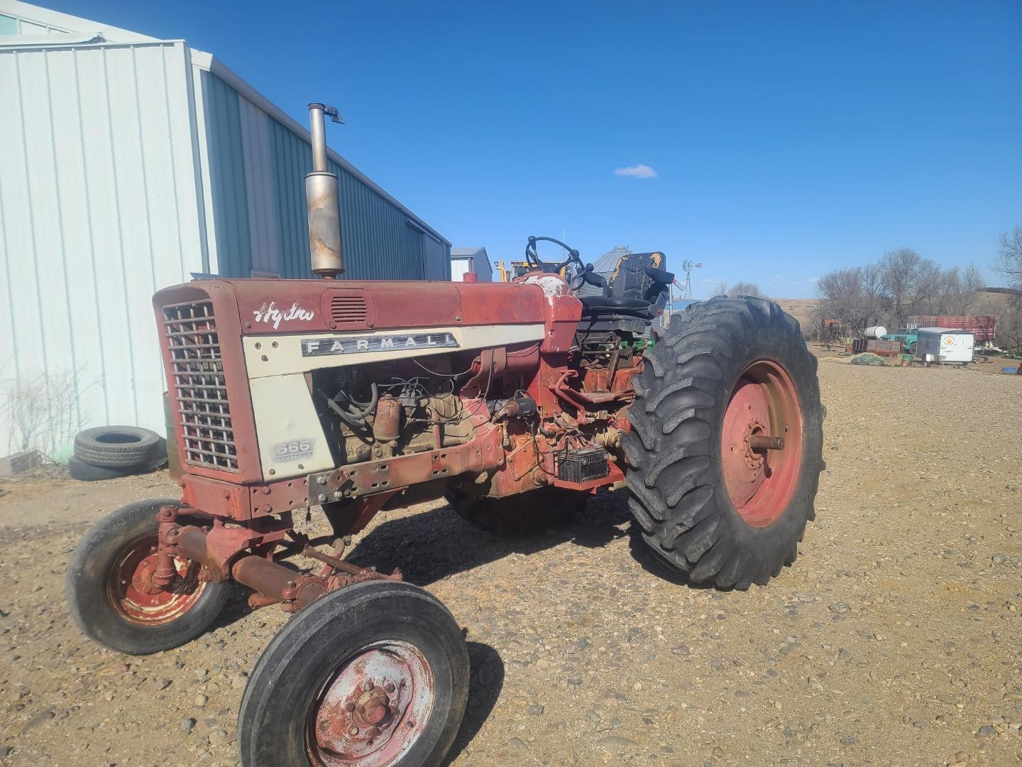 International Farmall 656 Hydro 2WD Tractor BigIron Auctions