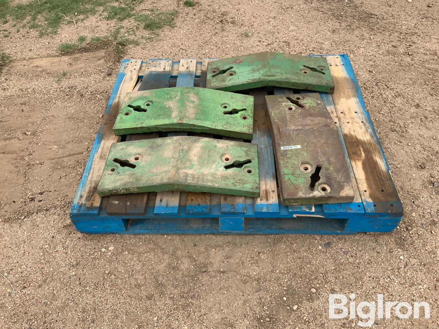 John Deere Front Slab Weights Bigiron Auctions