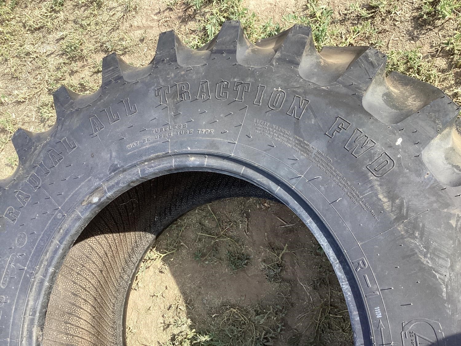 Firestone 16.9R26 Radial All Traction FWD Tire BigIron Auctions